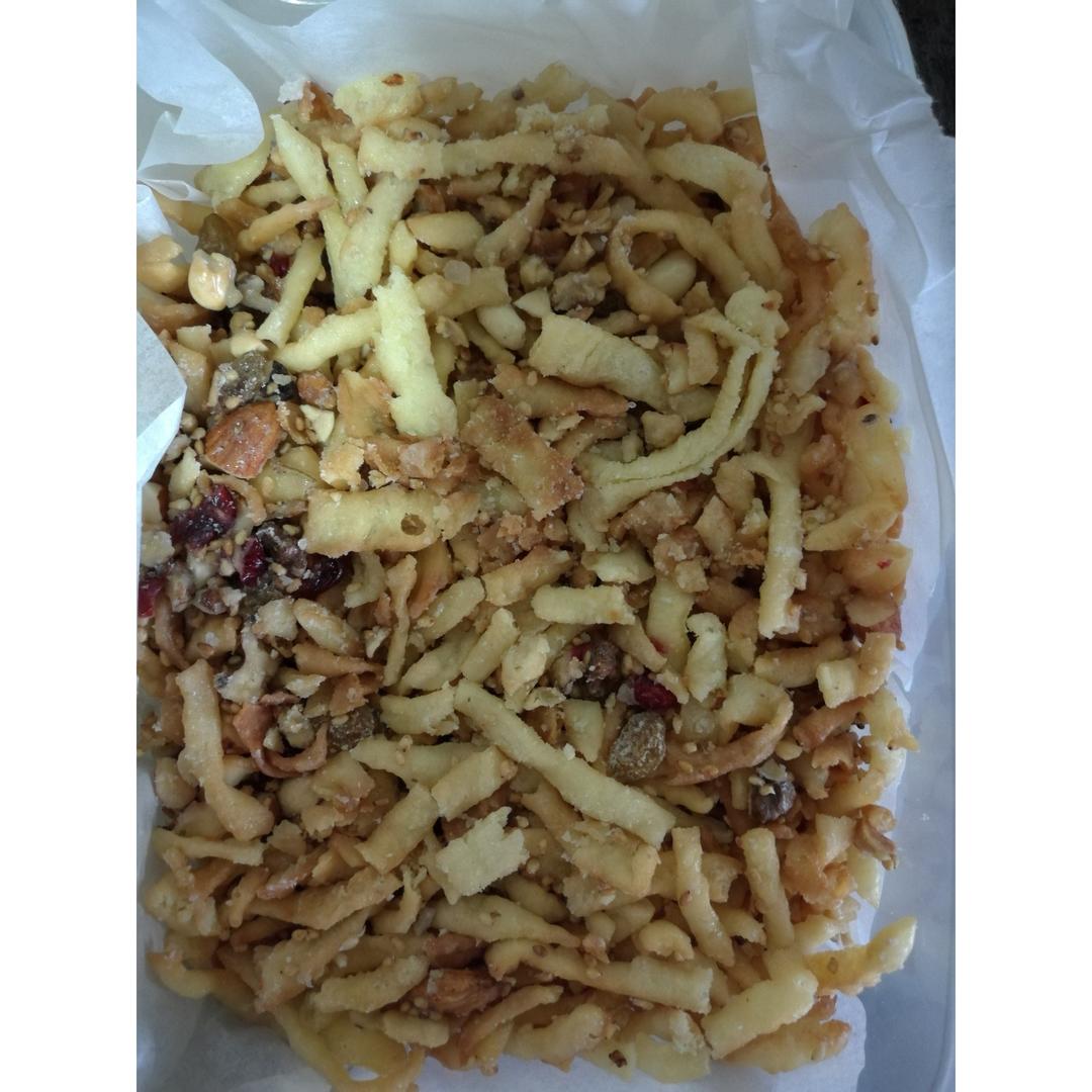 松软的鸡蛋沙琪玛