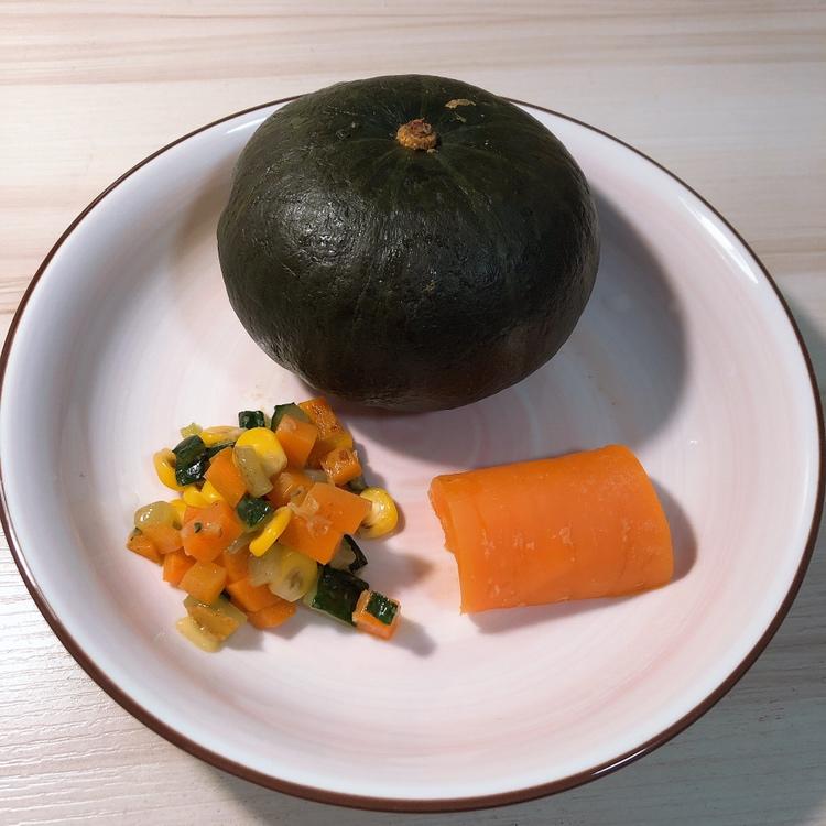 毫无技术含量之蒸贝贝南瓜