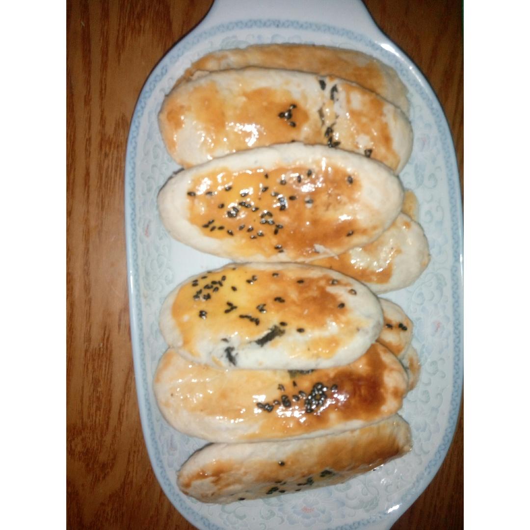 芝麻椒盐牛舌饼（北京小吃）