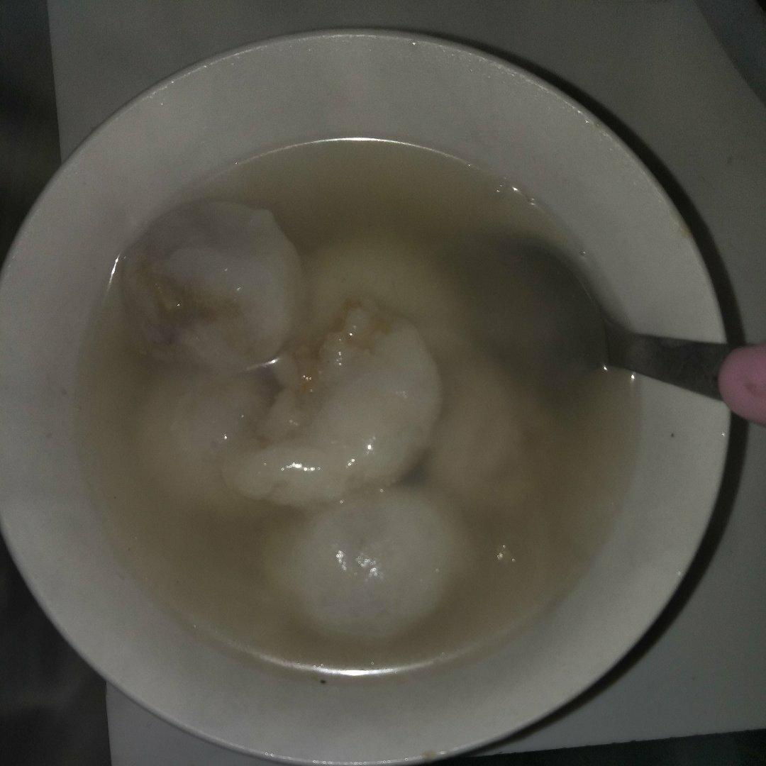 花生馅汤圆
