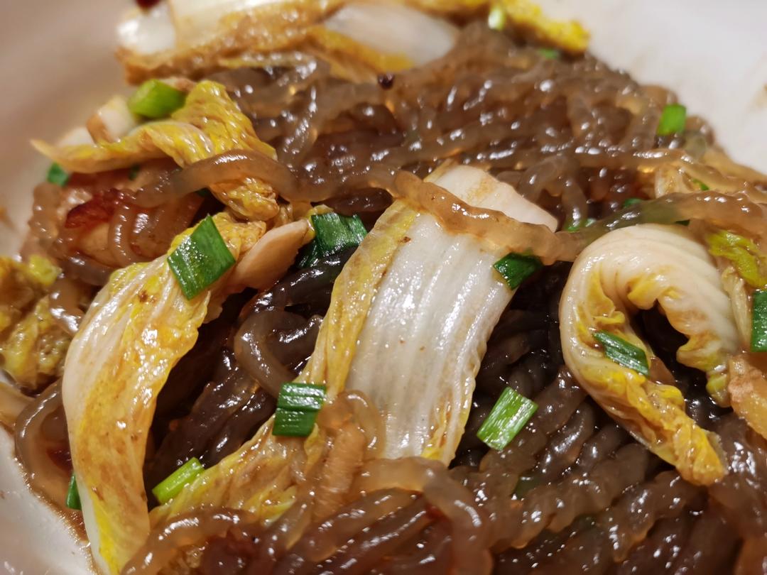 猪肉白菜炖粉条好吃到哭😭