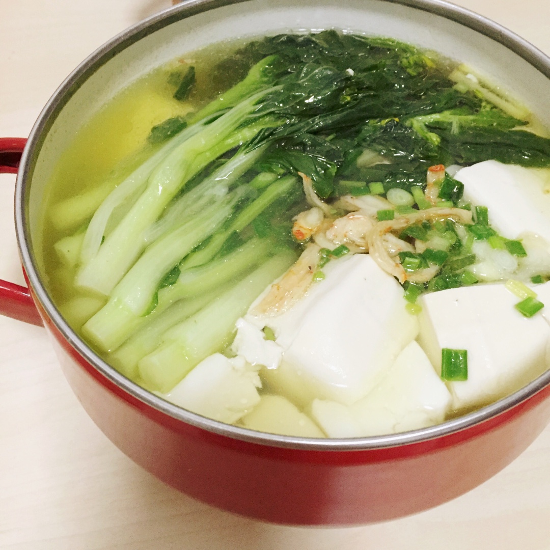 青菜豆腐汤
