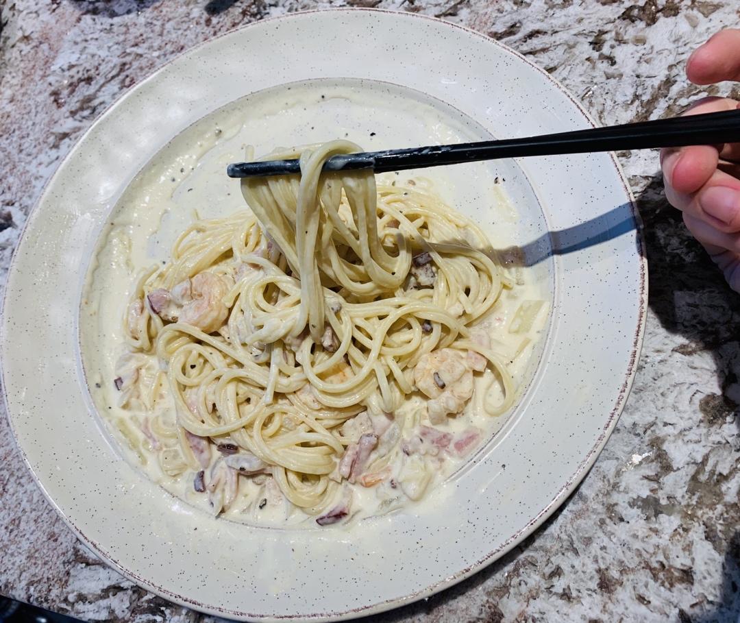 奶油培根意大利面 - Creamy Beacon Linguine