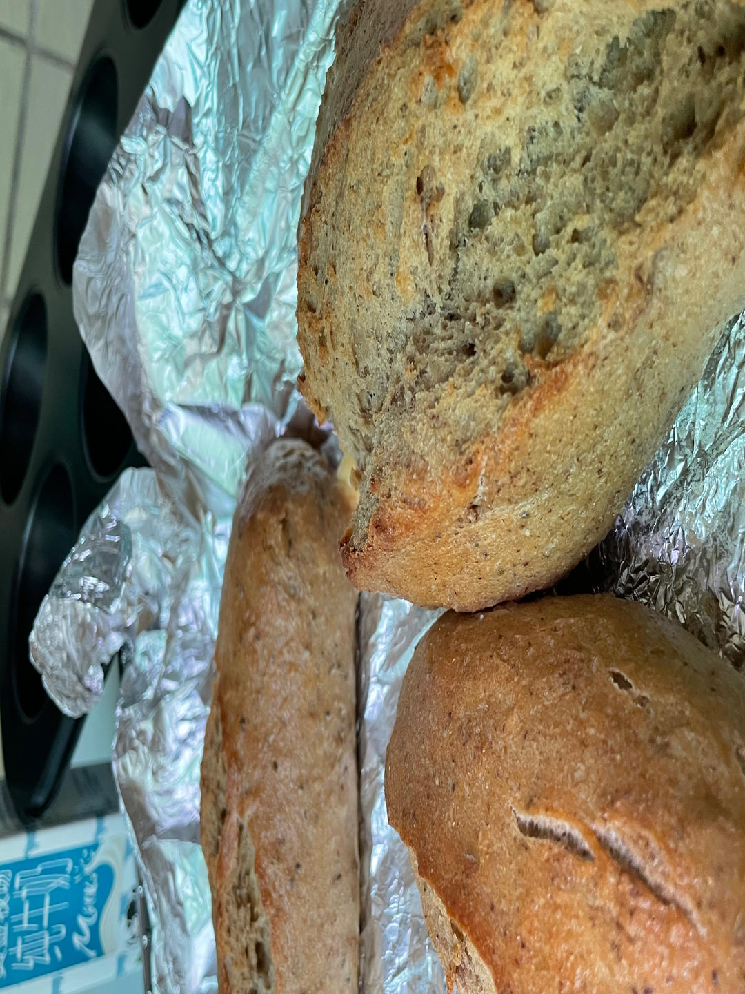 给减肥瘦身党  无糖无油全麦面包（免揉懒人版）