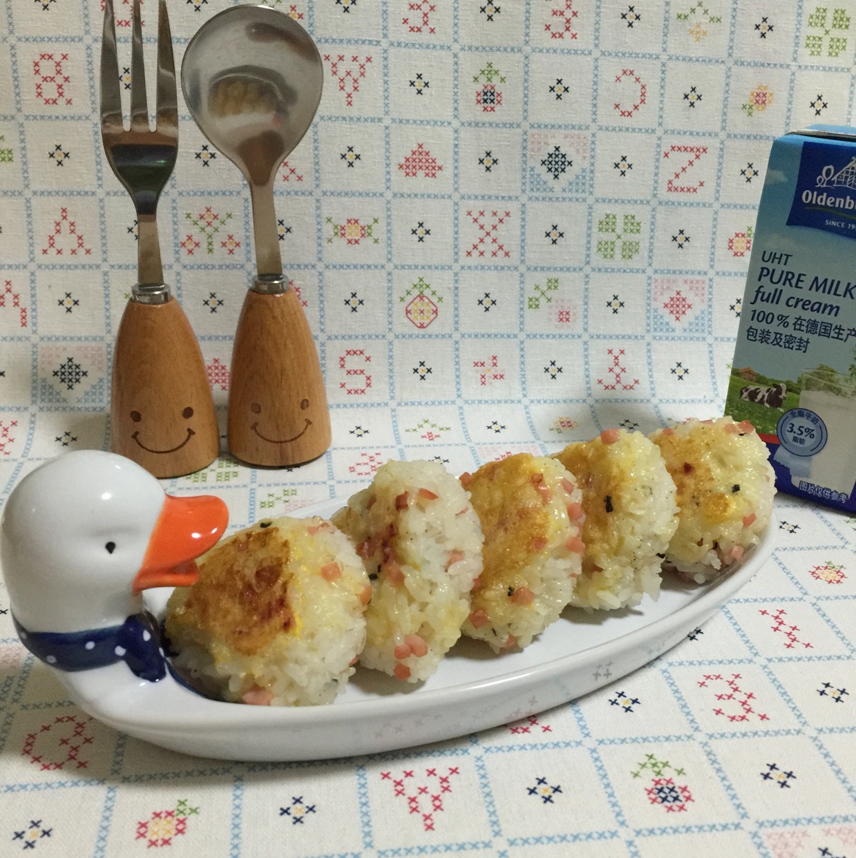 煎饭团（冷剩饭版）