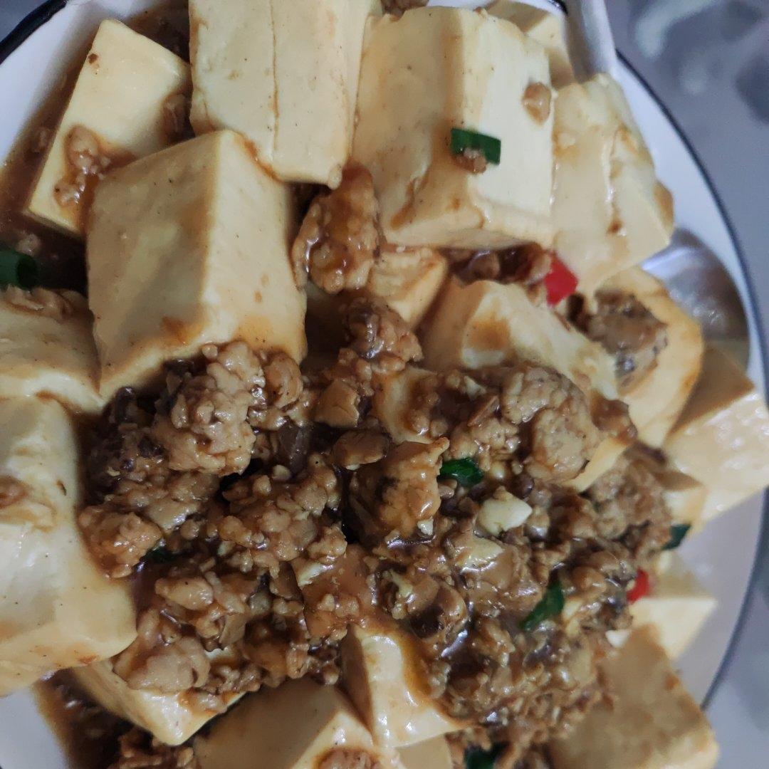 肉末嫩豆腐｜嫩滑口感爽口！这道快手菜超级下饭！！（减脂少油版）