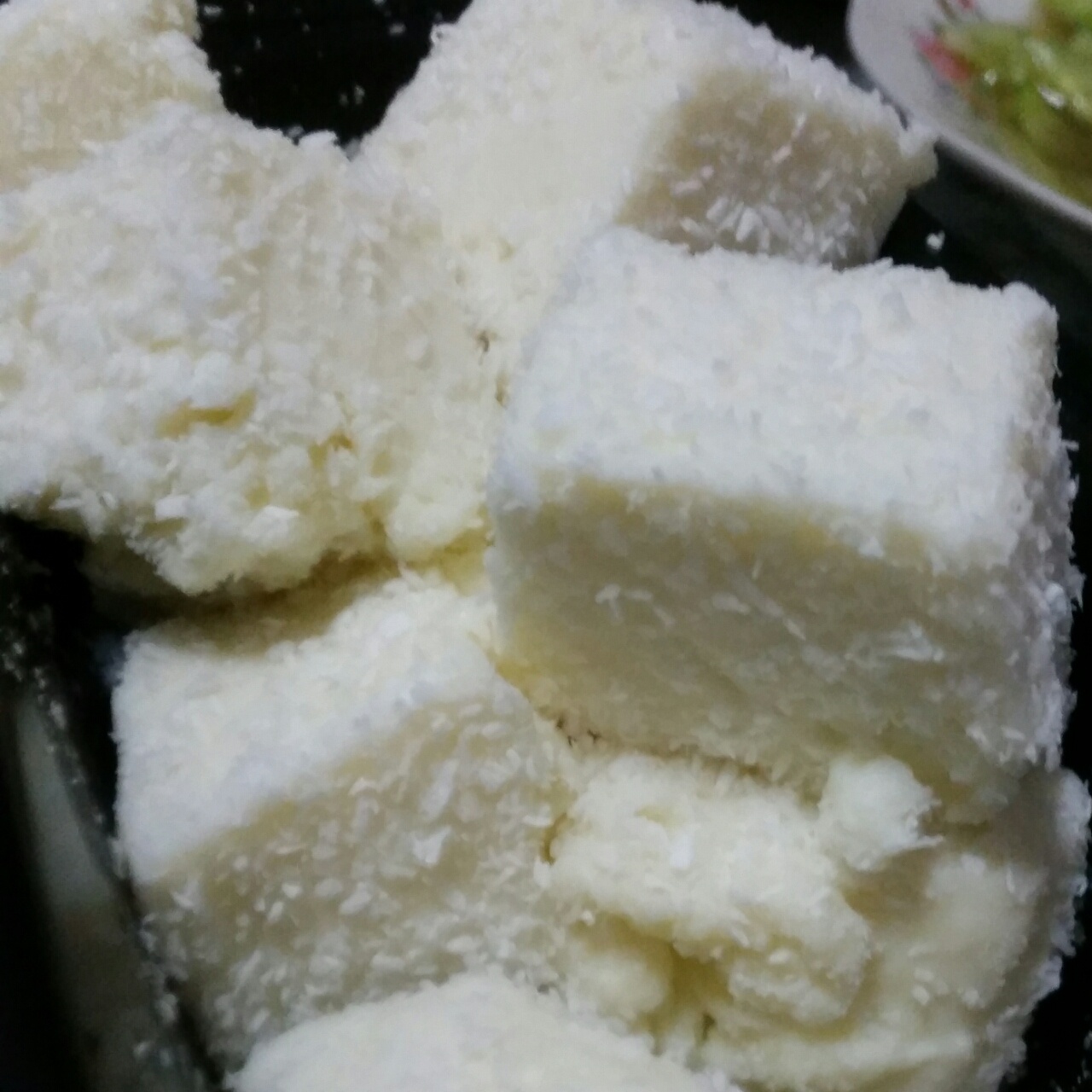 椰蓉牛奶小方