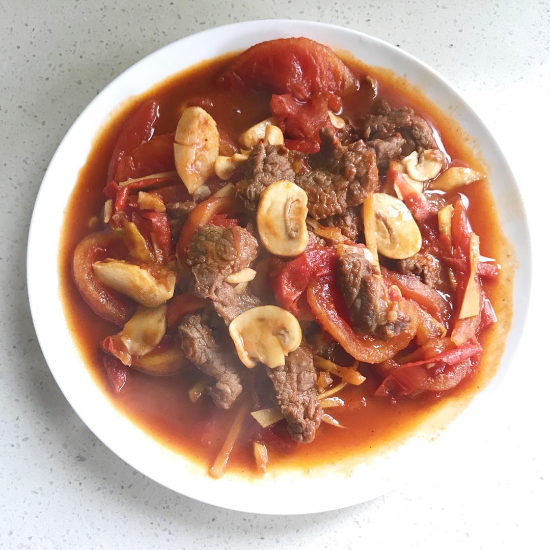 番茄牛肉
