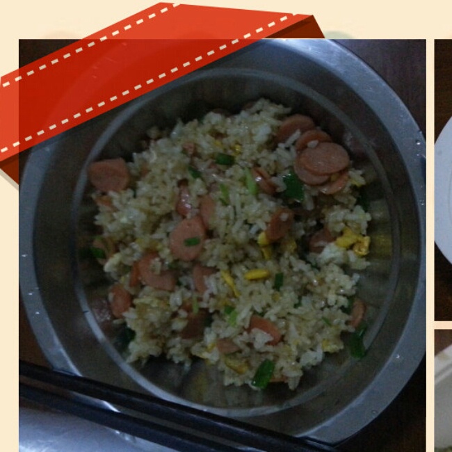 火腿蛋炒饭