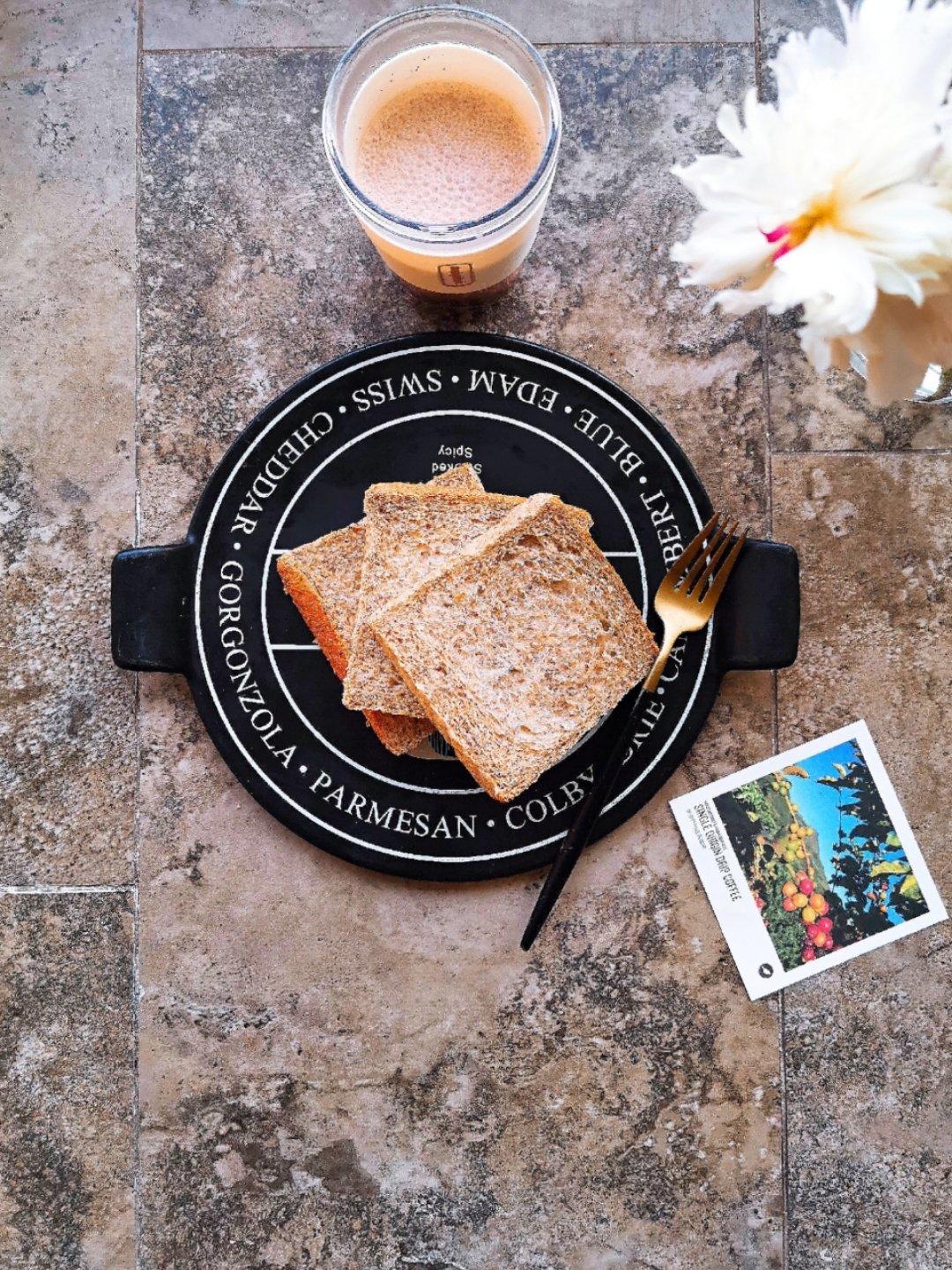 100%全麦吐司+5%胚芽/100%粗粮杂粮吐司/三明治吐司/低糖低油面包系列(6)