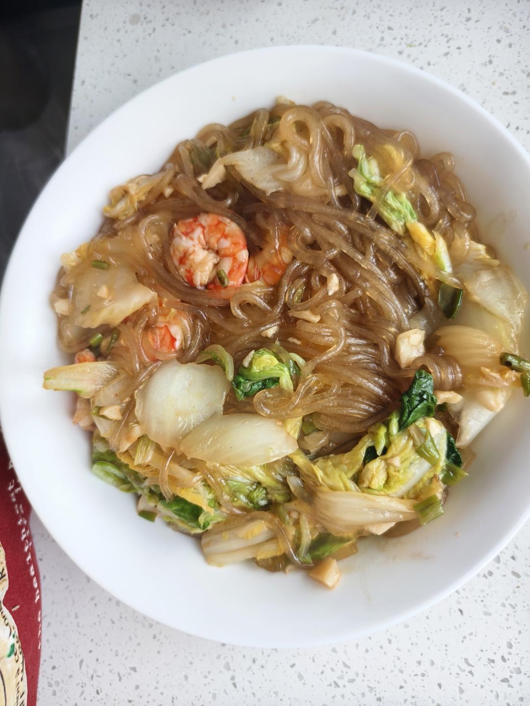大白菜炖虾