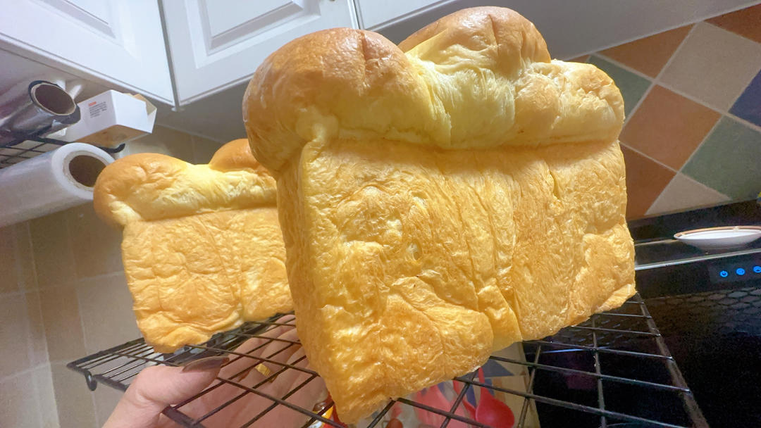纯奶手撕吐司的做法 步骤1