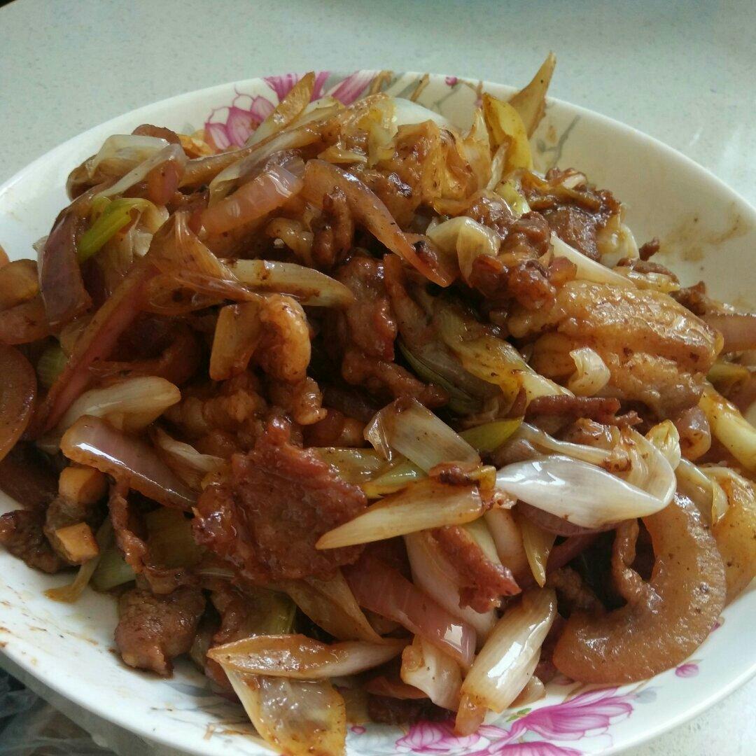 【嗷呜】老北京葱爆羊肉