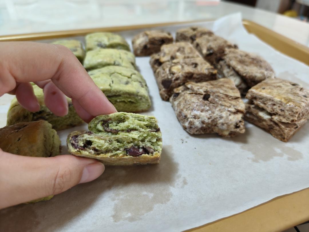 完美裂纹～百分百成功的超好吃奶香司康（禁止搬运）