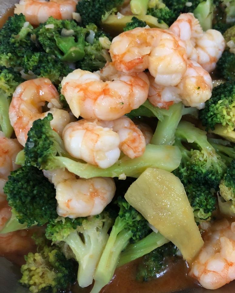 超入味的西兰花🥦炒虾仁🍤
