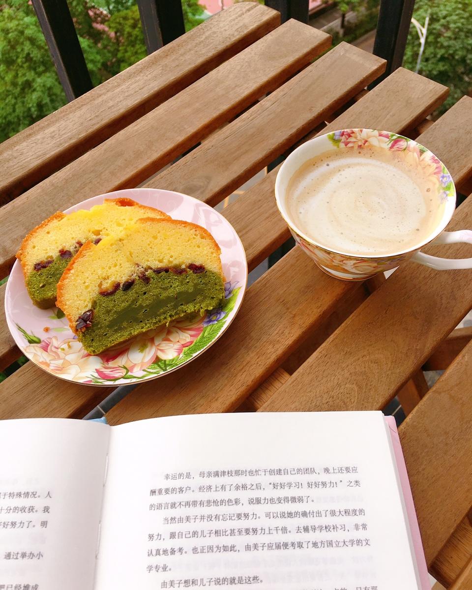 抹茶蜜豆磅蛋糕