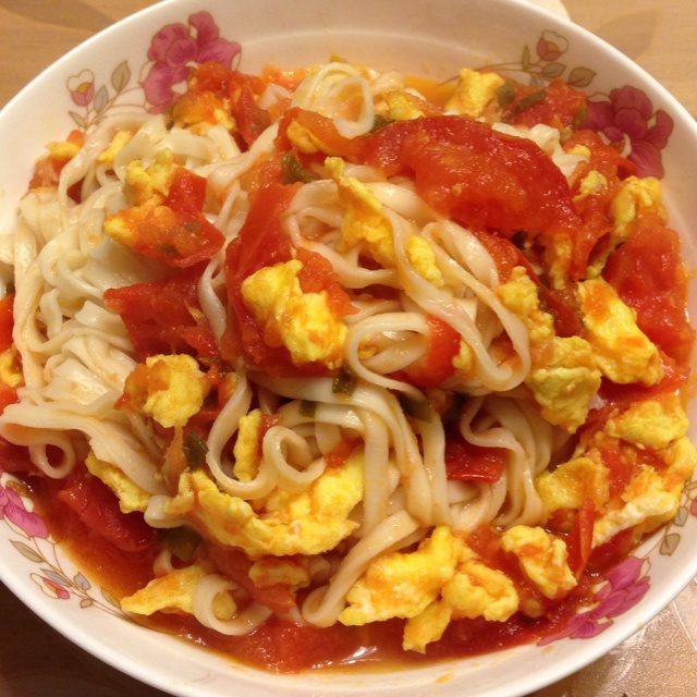 西红柿鸡蛋打卤面