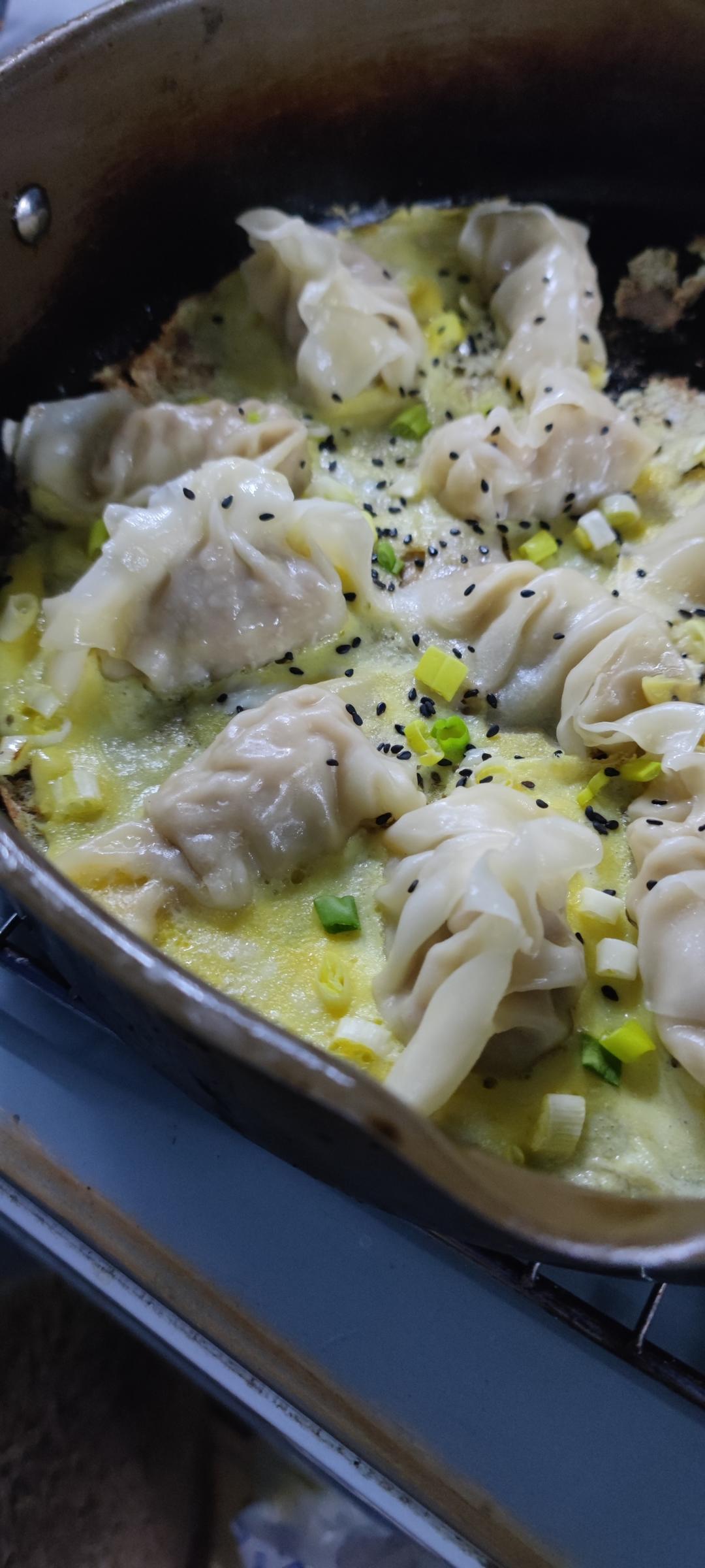 懒人快手抱蛋煎饺