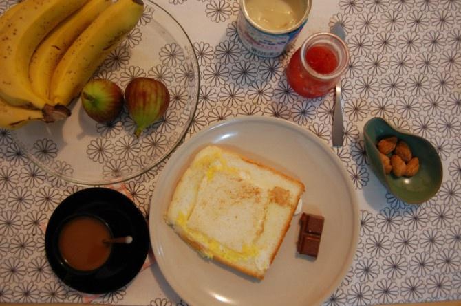 起床的动力-元气早餐之溏心土司的做法