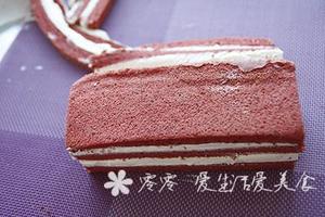 红丝绒奶油夹心蛋糕的做法 步骤14