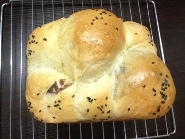 面包机面包（超软红豆吐司）的做法
