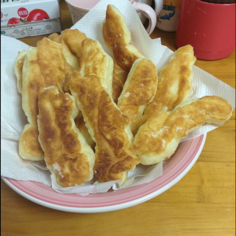 自制油条