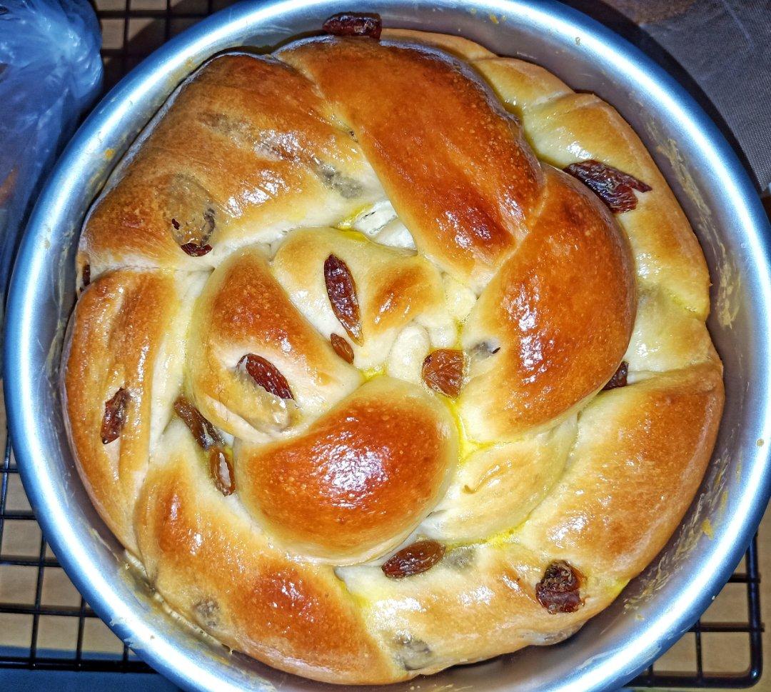 入门级不用揉出膜的手撕紫薯面包无黄油版