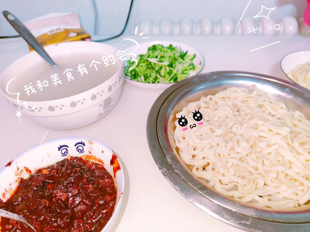 老北京炸酱面（家庭版制作🏡经典老味道🤓🤓）