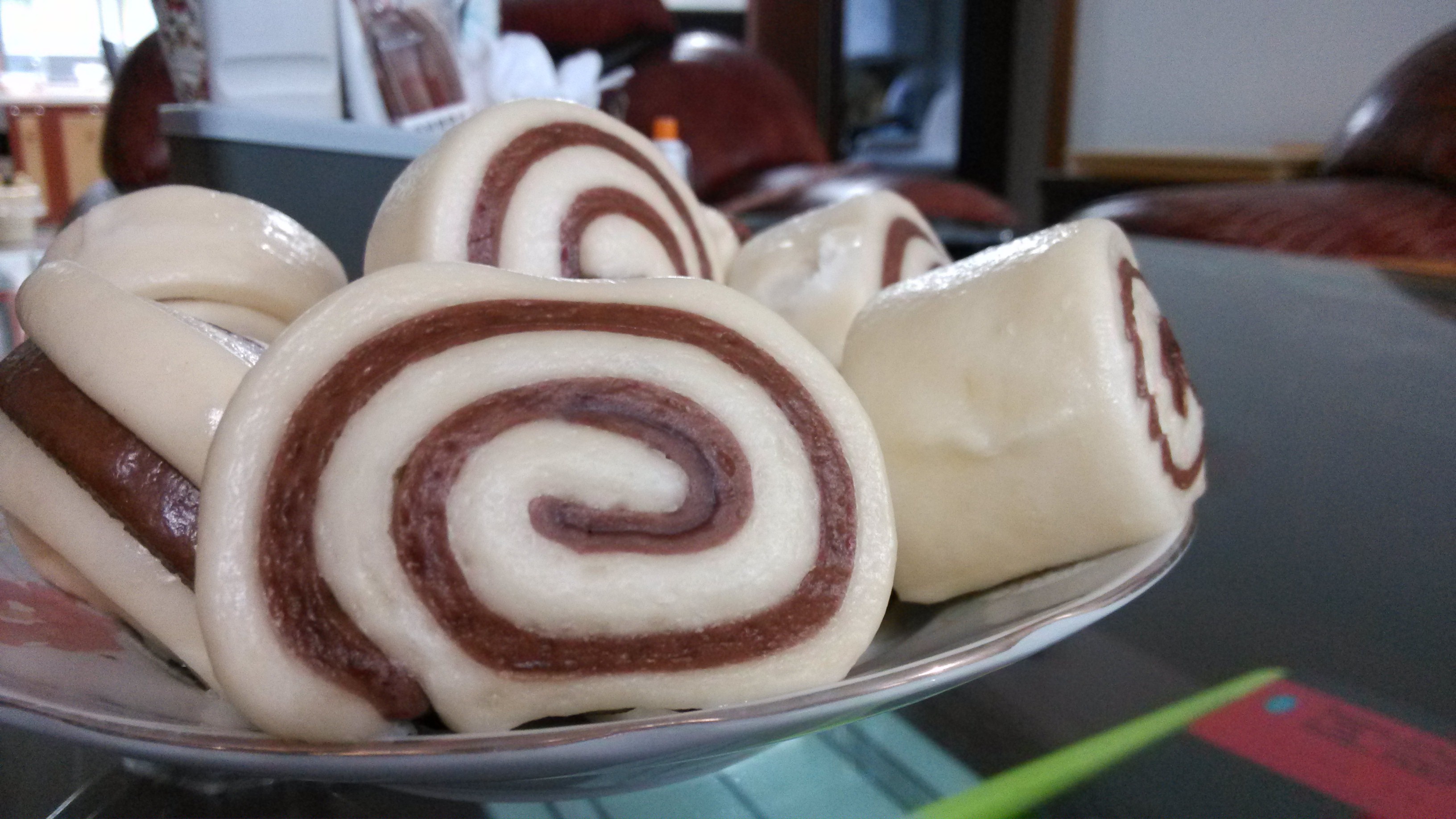 双色奶香刀切馒头