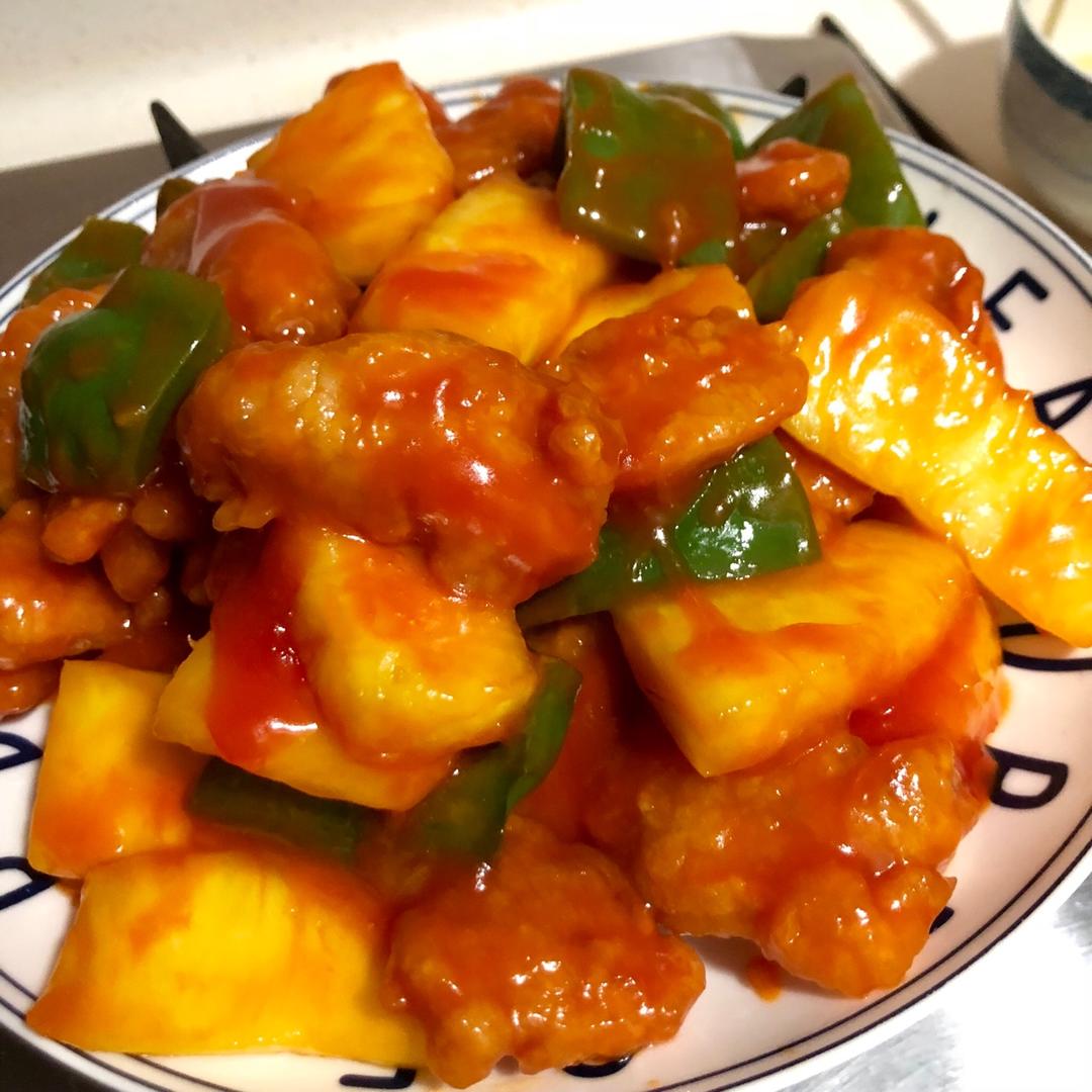 堂妈小厨——菠萝咕咾肉