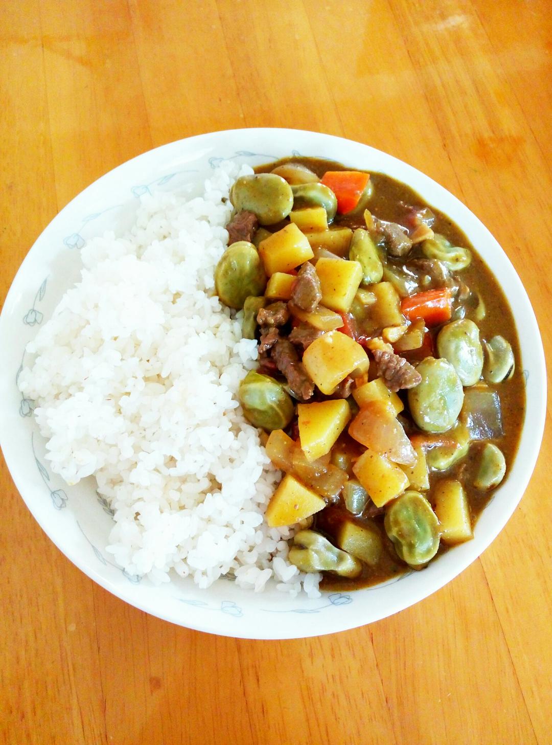 咖喱牛肉土豆
