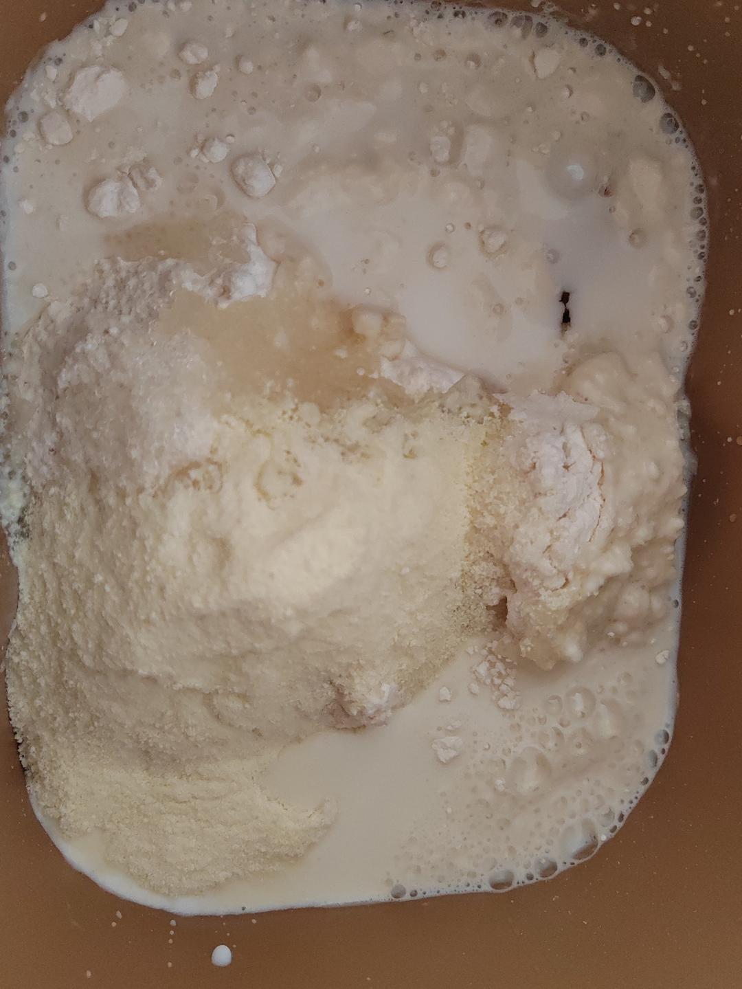 纯奶手撕吐司的做法 步骤1