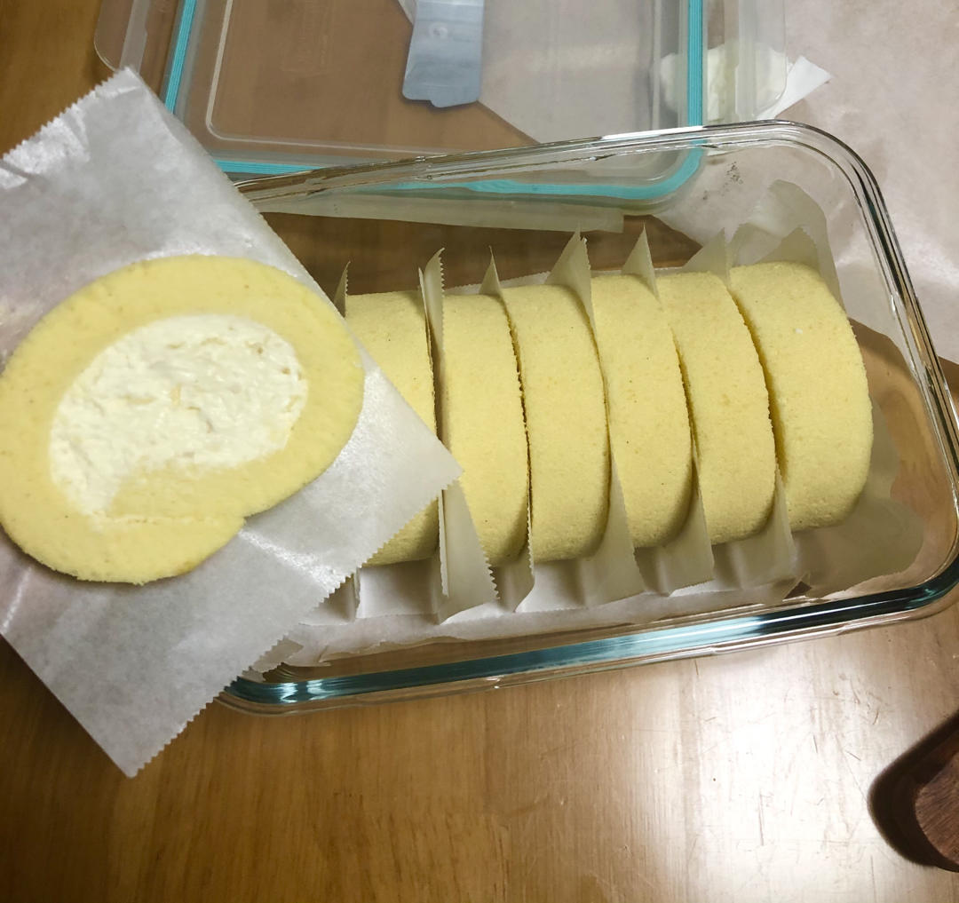 巧克力香缇奶油可可蛋糕卷，不掉皮，冰激凌口感夹心