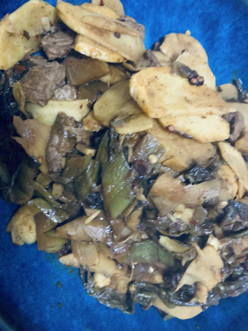 笋干炒肉