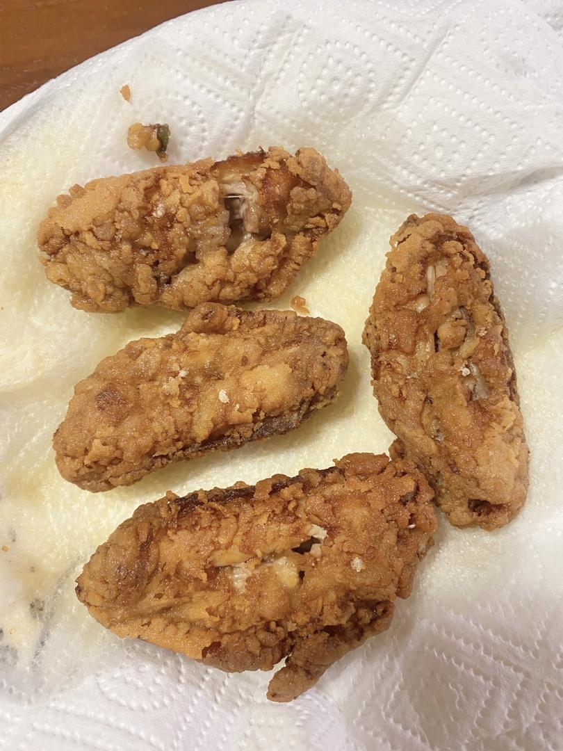 蒜香脆皮鸡翅❗️好吃到舔手指