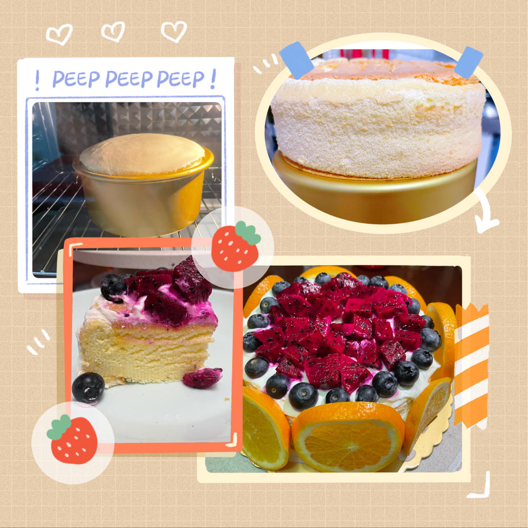 6寸，8寸，10寸戚风蛋糕配方（已更新）