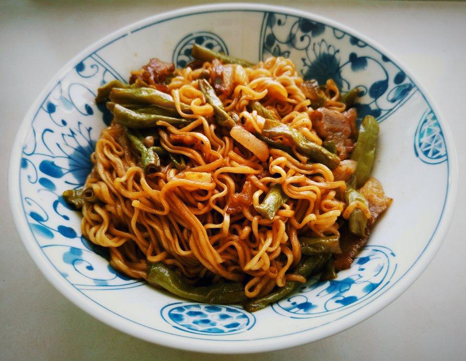 芸豆焖面（附万能的腌肉不老的办法）