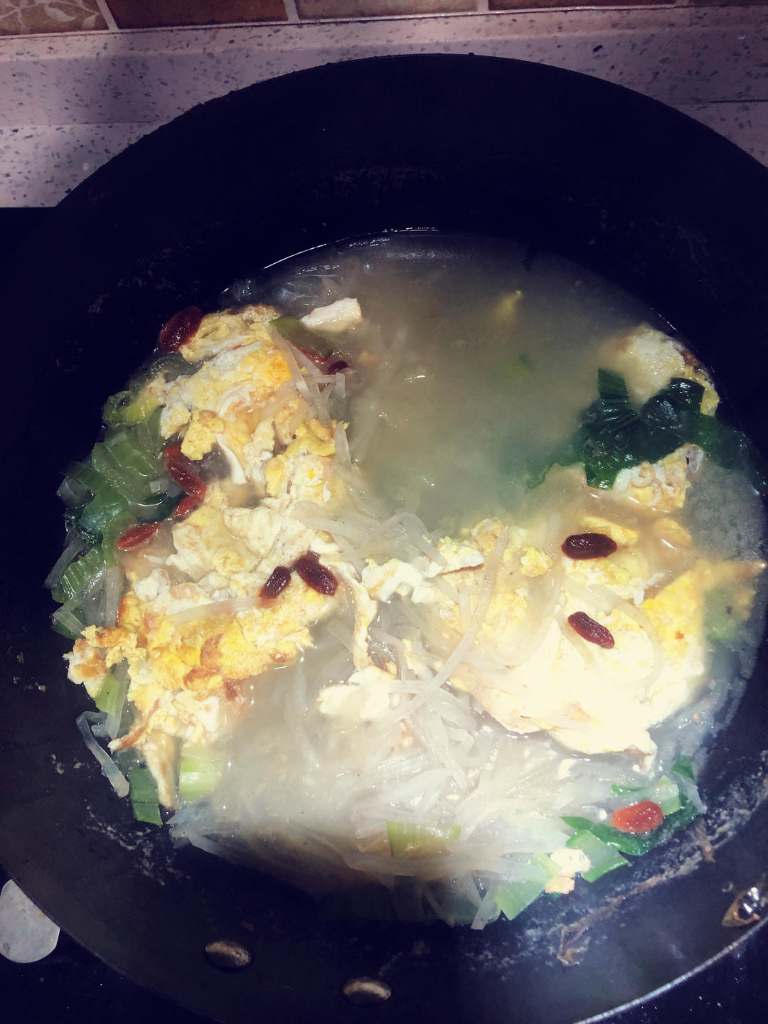 鸡蛋🥚萝卜汤！