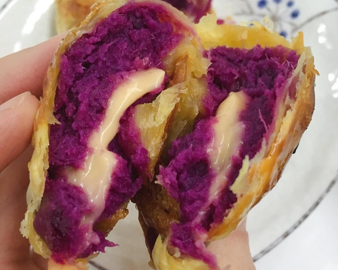 （蛋挞皮版）芝士紫薯酥