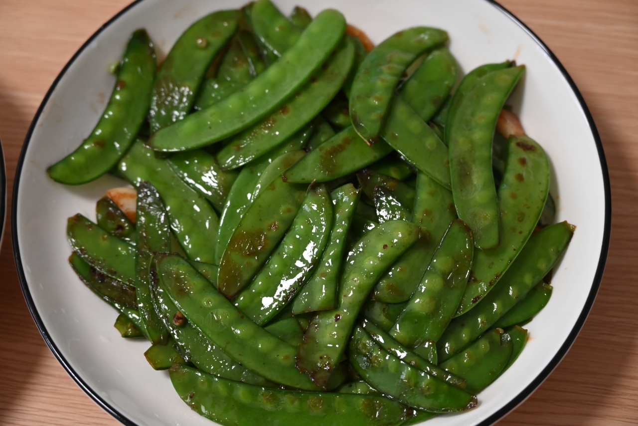 炒｜清炒扁豆角Stir-fried Beans