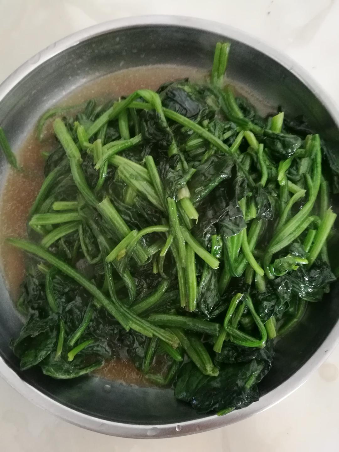 清炒菠菜