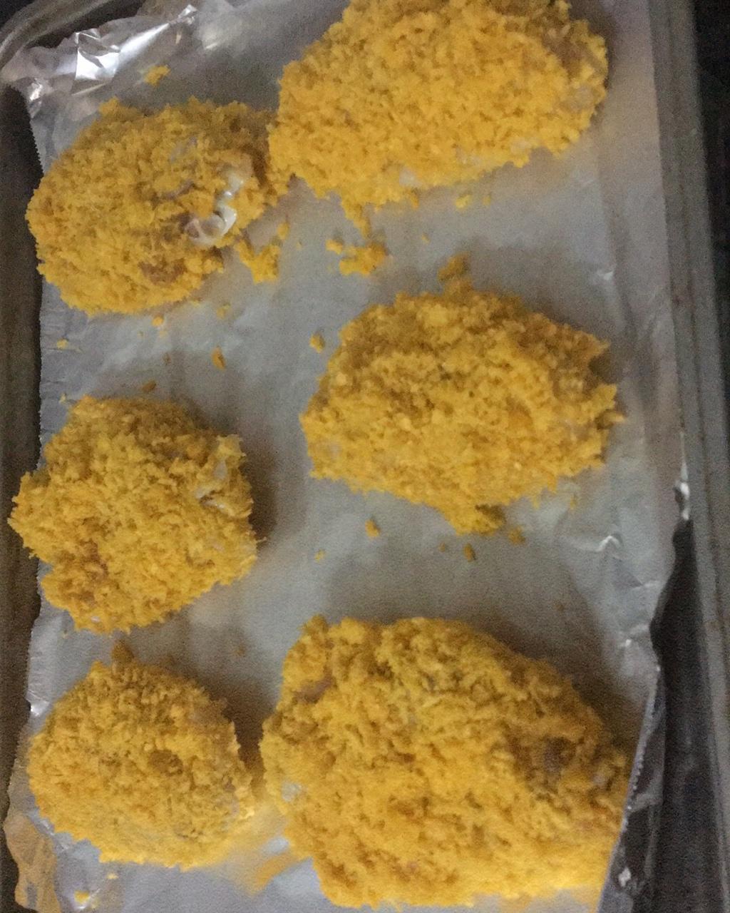 烤鸡翅（面包糠版）