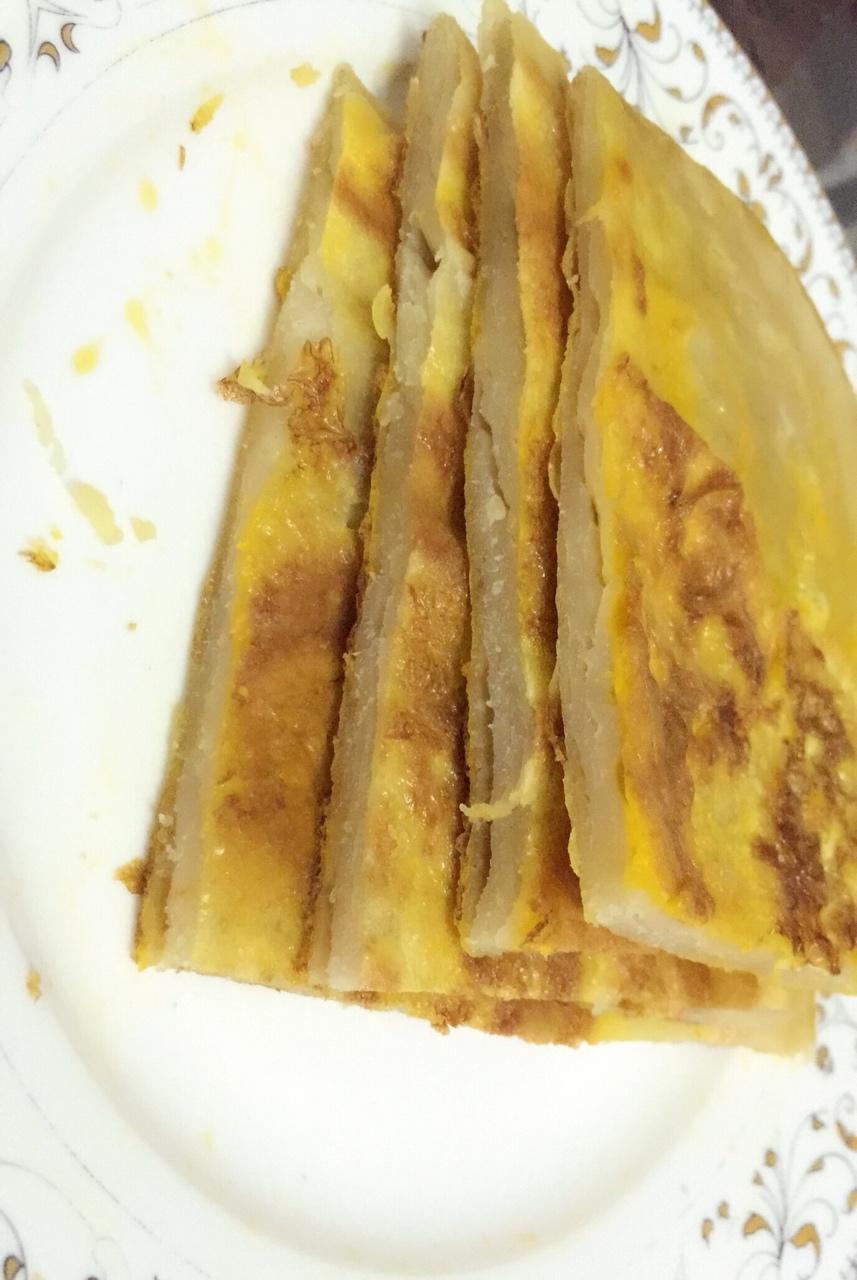 鸡蛋葱油饼                  （更新饼坯保存方法）