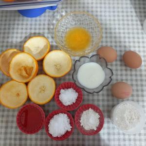 原创橙皮马芬蛋糕的做法 步骤1