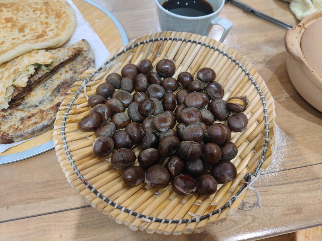 空气炸锅烤栗子（无需开口  轻松做出栗子店同款）