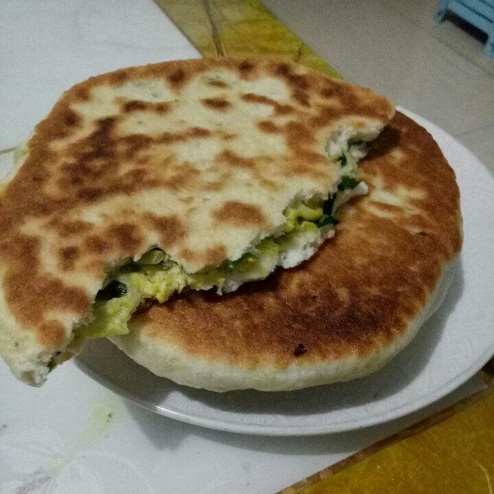 韭菜鸡蛋馅饼