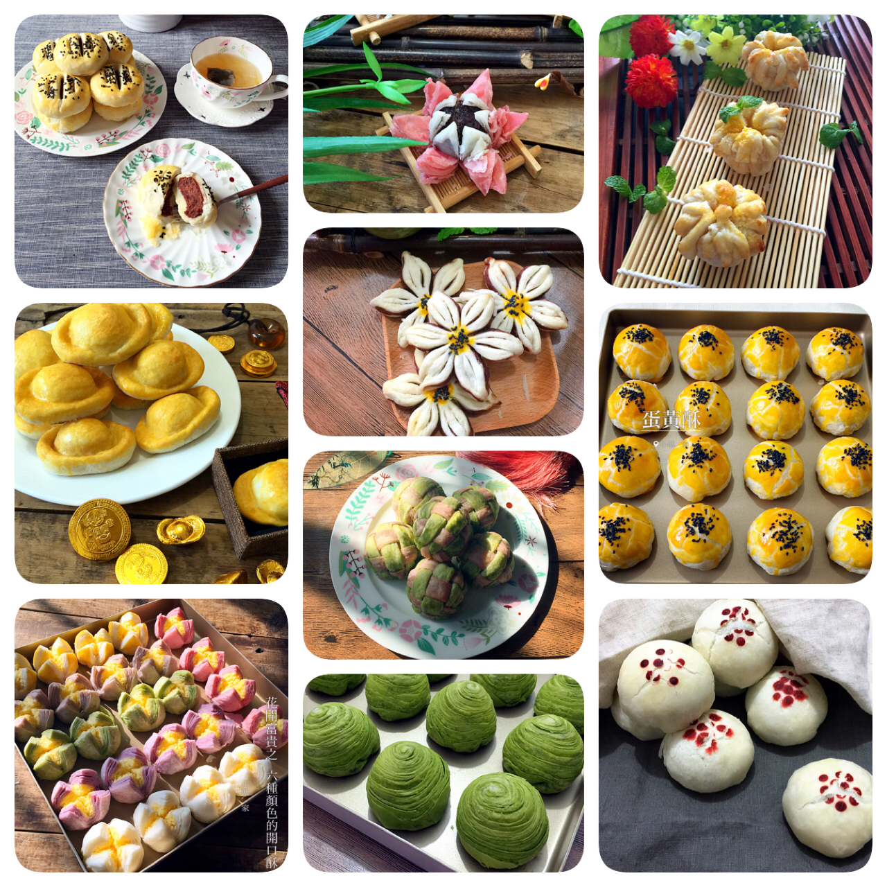 tangtang瑭瑭做的中式面点亦惊艳