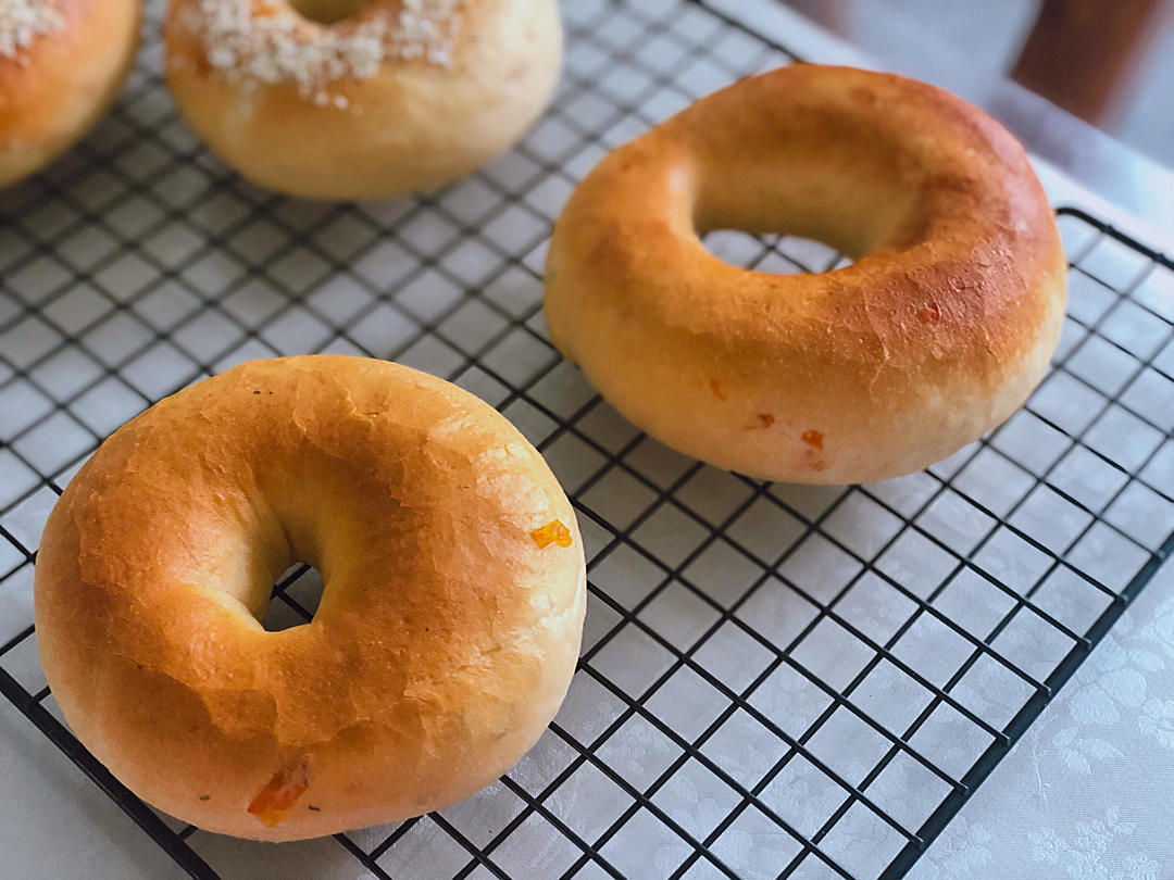 原味贝果🥯/黑芝麻贝果🥯