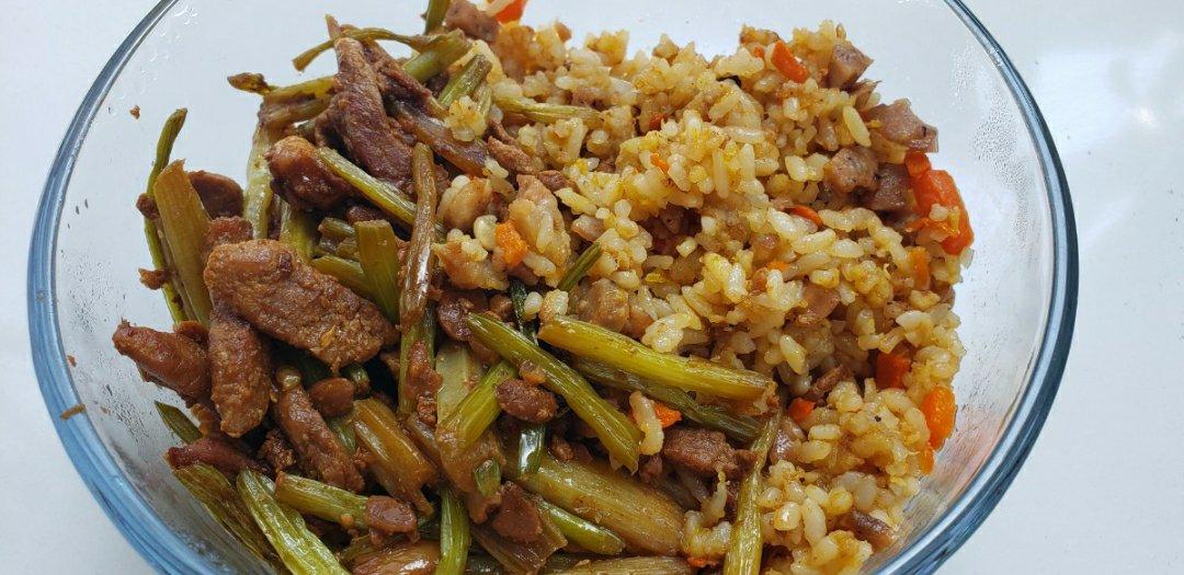 炒米饭蛋炒饭二十分钟快手家常