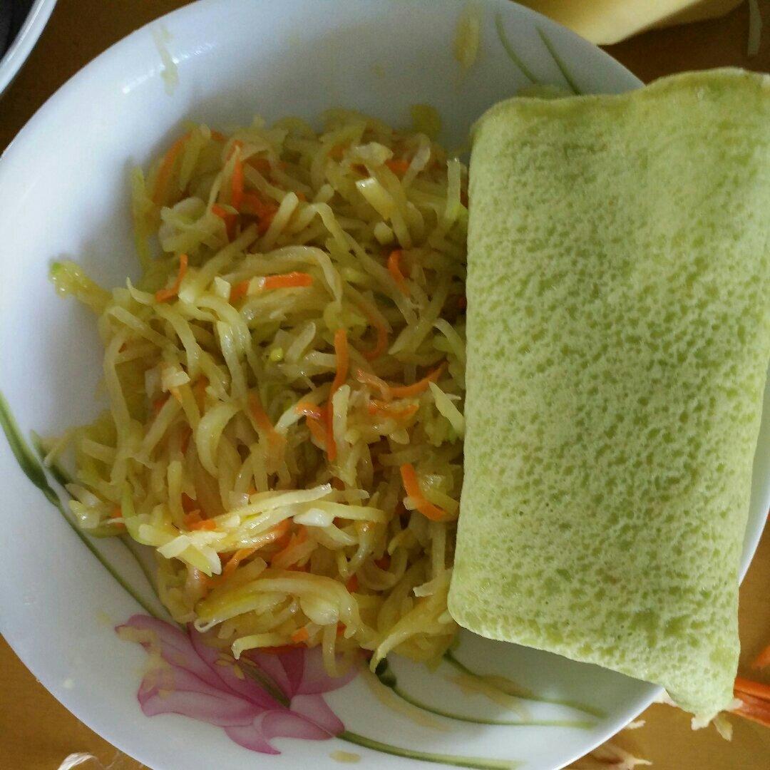 炒胡萝卜土豆丝